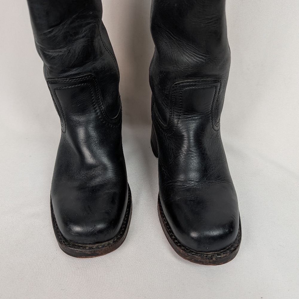 Frye For FP Campus 14L Boots Antique Black - Picture 5 of 11